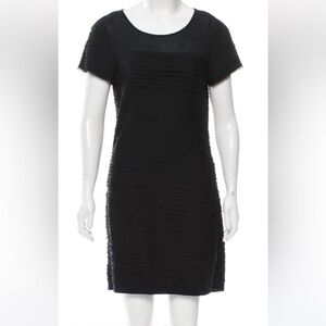 DVF Diane Von Furstenberg Noelle Mini Dress, Black, Size 4